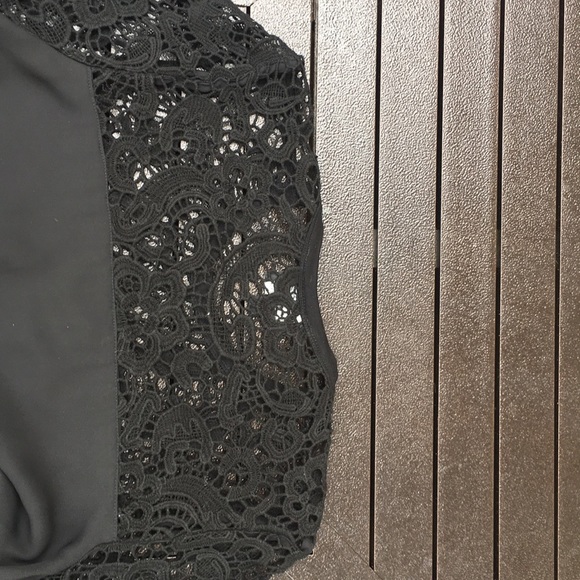 ATINA CRISTINA BLACK DRESS w slit underneath - Picture 4 of 6